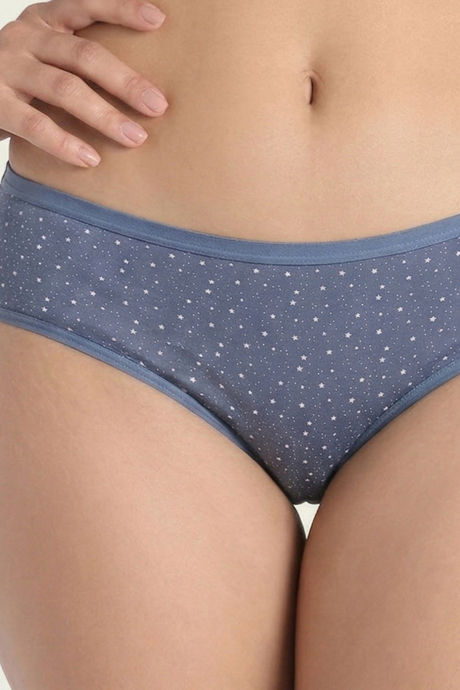 Zivame Regular Rise Full Coverage Hipster Panty (Pack of 3) - Multicolor — image 13